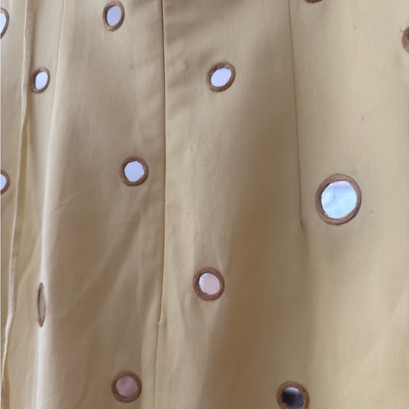 ALEXIS Malia Cotton Midi Dress Yellow NEW with tags - Picture 5 of 9